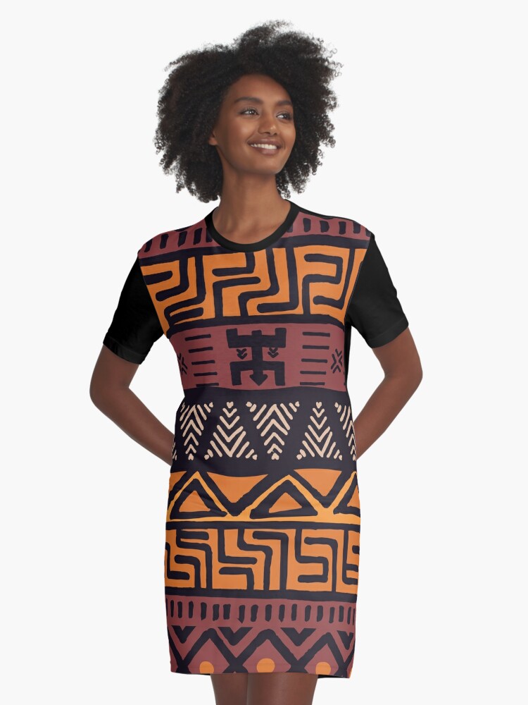 African Tribal Mudcloth Pattern ...