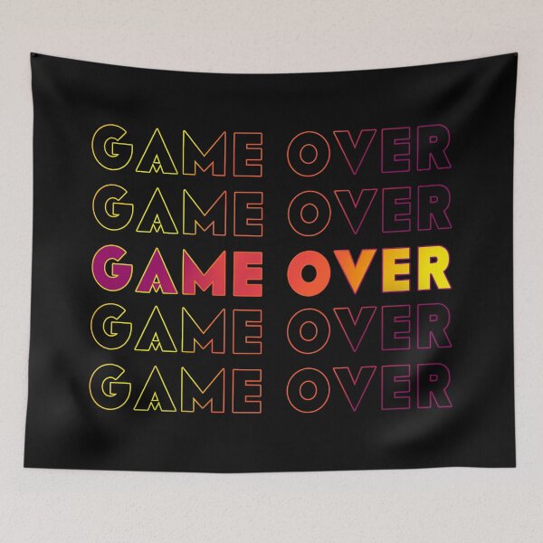 Item preview, Game over designed and sold by SoulArtLove.