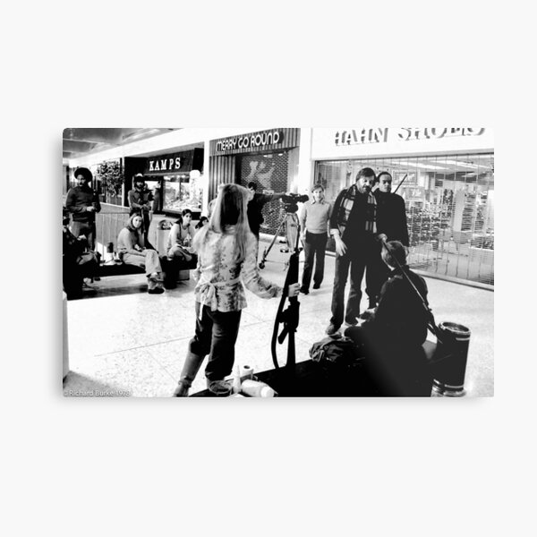 George Romero Between Shots Metal Print