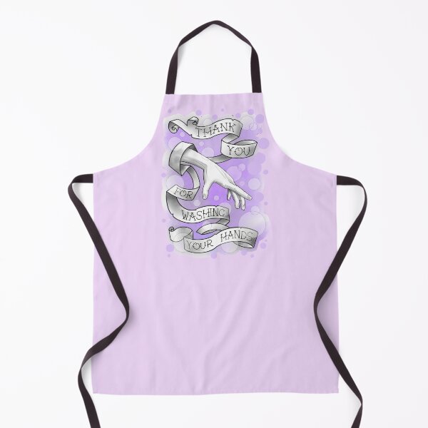 Item preview, wash your hands lilac bubbles designed and sold by weilertsen.