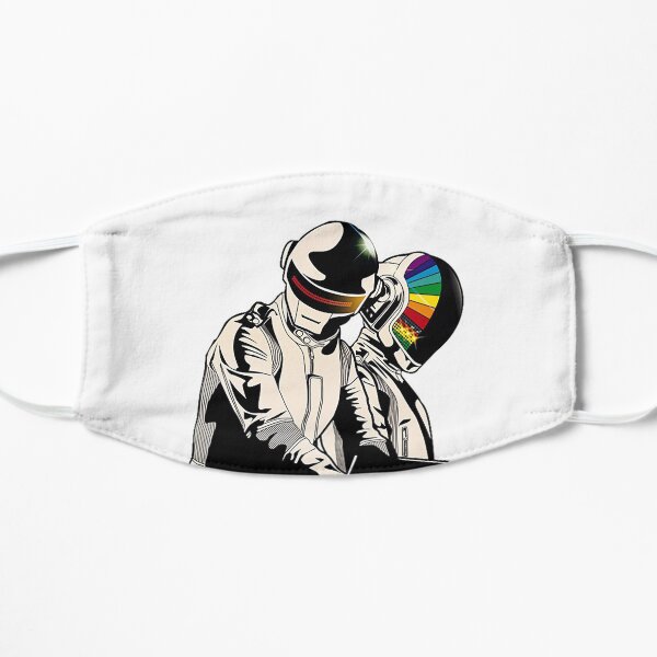 Dessin Daft Punk Masque sans plis