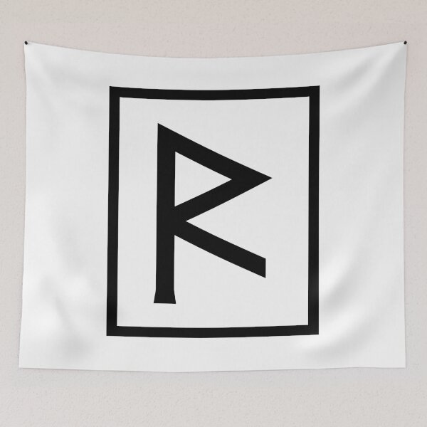 Aperçu de l'œuvre Raidho Journey Norse Rune créée et vendue par HalpinDesign.