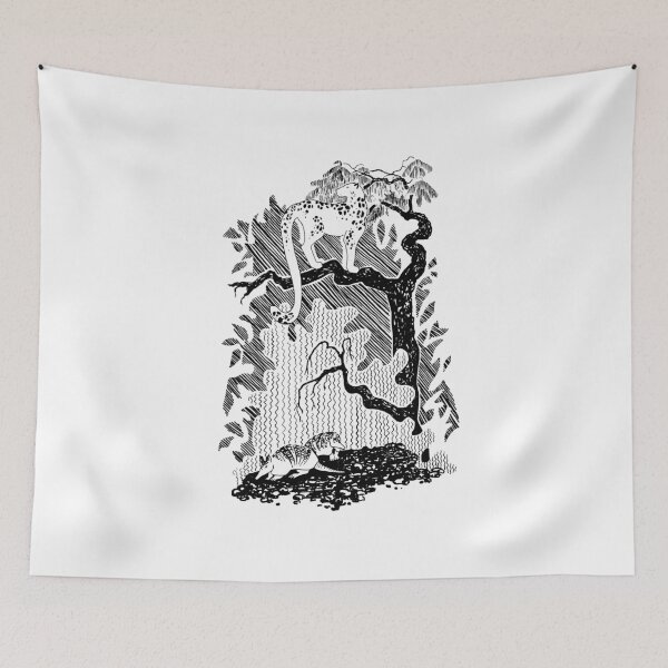 Item preview, Jaguar and armadillos designed and sold by VicaVeresk.