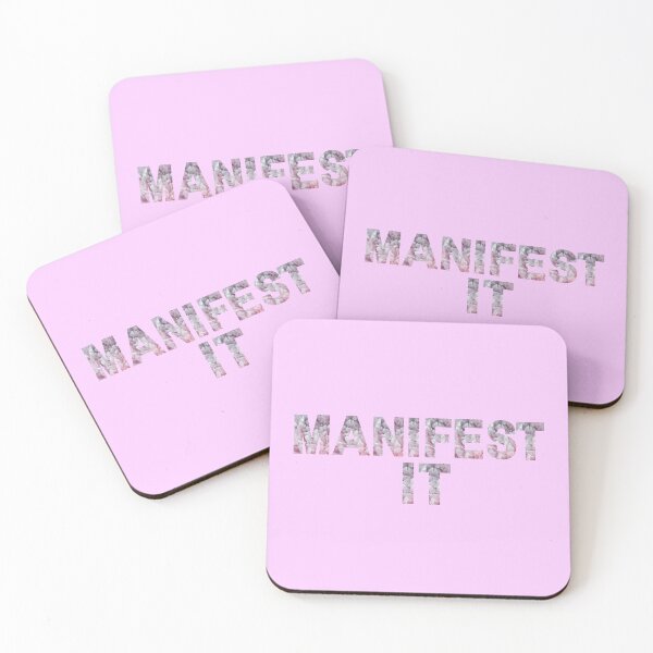 Item preview, Manifest It | Manifest Your Dream Life & Goals | Manifestation & Law of Attraction (loa) Inspiring Text & Crystals designed and sold by Highon444.
