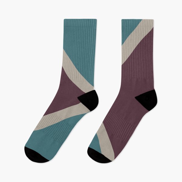 Aperçu de l'œuvre Violet rose-violet Aqua Stripes X Pattern 2021 Couleur de l'année et nuances d'accent créée et vendue par ColorOfTheYears.