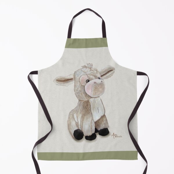 Item preview, Cuddly Donkey Watercolor designed and sold by Angeles M. Pomata.
