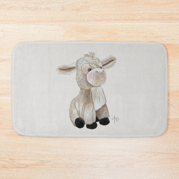 Item preview, Cuddly Donkey Watercolor designed and sold by Angeles M. Pomata.