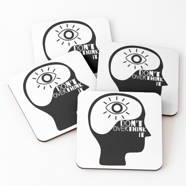 Item preview, Don't Overthink It designed and sold by McJones-Designs.