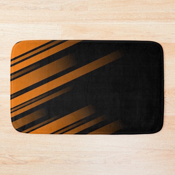 Item preview, Abstract Ekai Orange and Black Striped designed and sold by SoccaTamam.