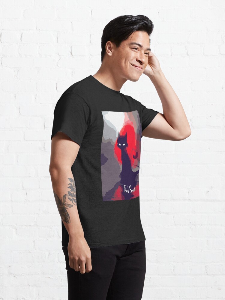 Vista alternativa de Camiseta clásica Amante de los gatos de Japón