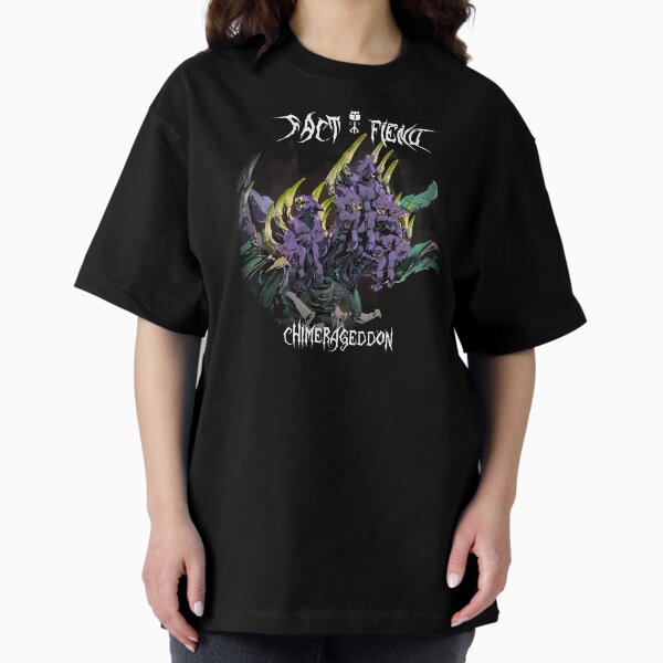 Chimerageddon - A Fact Fiend Album - (Alternate Colour Scheme + Text) Oversized T-Shirt