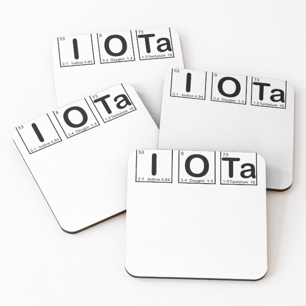 Item preview, Iota miota tabla periódica de química químicamente cripto designed and sold by DerNerd.