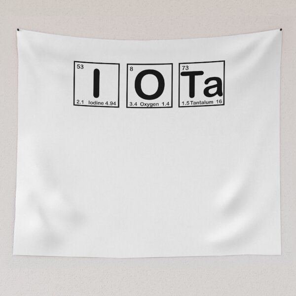 Item preview, Iota miota chemistry periodic table chemically crypto designed and sold by DerNerd.
