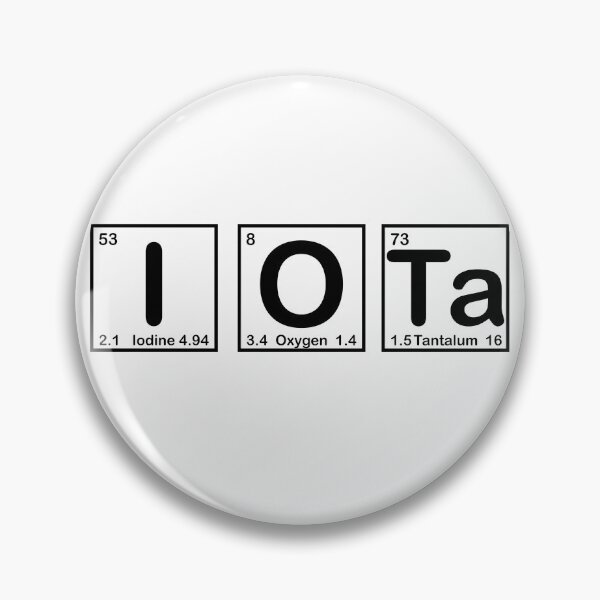 Item preview, Iota miota tabla periódica de química químicamente cripto designed and sold by DerNerd.