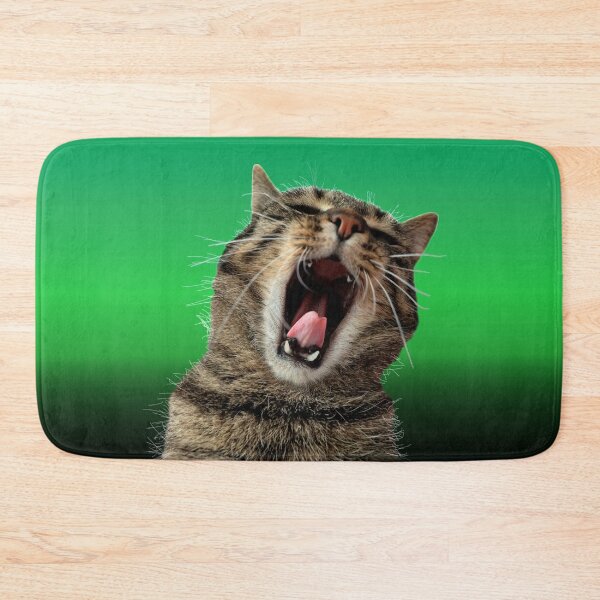 Item preview, YAWNING CAT, I'M STILL LISTENING designed and sold by Danicus666.