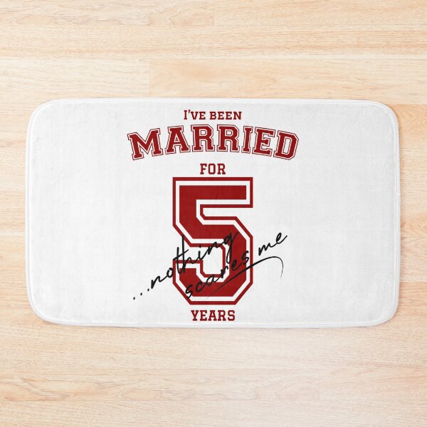 Item preview, I've been Married for 5 years! designed and sold by LongTunnel.