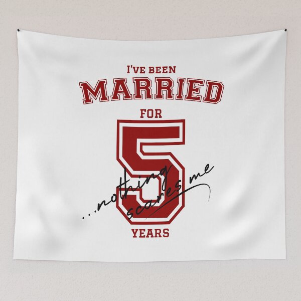 Item preview, I've been Married for 5 years! designed and sold by LongTunnel.