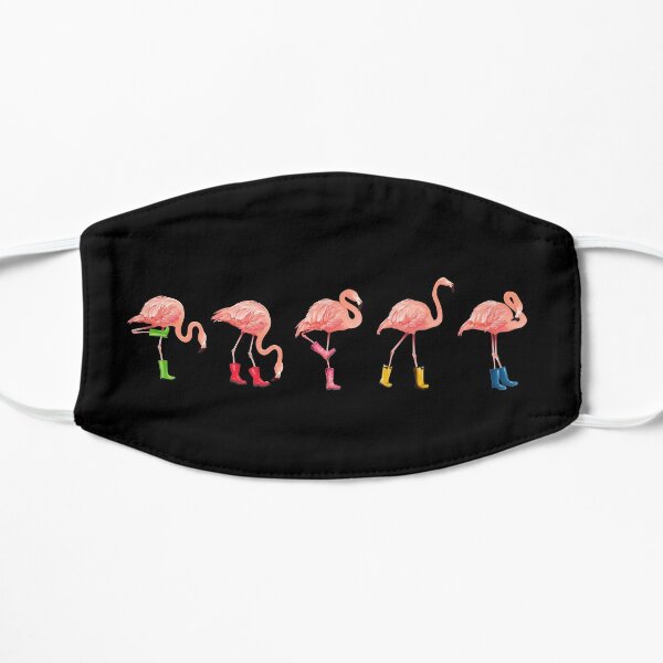 Flamingo Face Masks Redbubble - flamingo roblox hiking