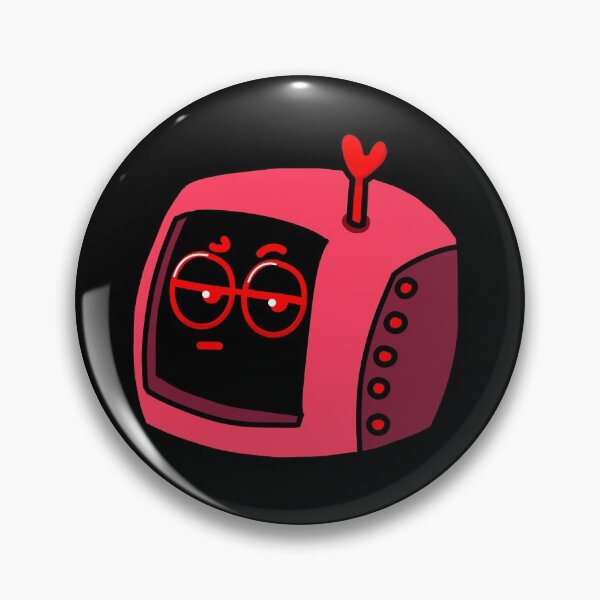 Aperçu de l'œuvre Autocollant emoji robot de la Saint-Valentin agacé créée et vendue par HummingGhost.