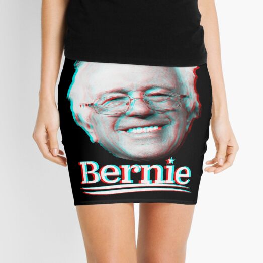 Bernie Sanders 3d Mini Skirt