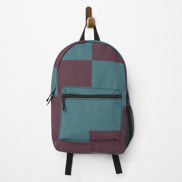 Item preview, Deep Purple Aqua Minimal Square Design 2 2021 Color of the Year Epoch and Whale Tail designed and sold by ColorOfTheYears.