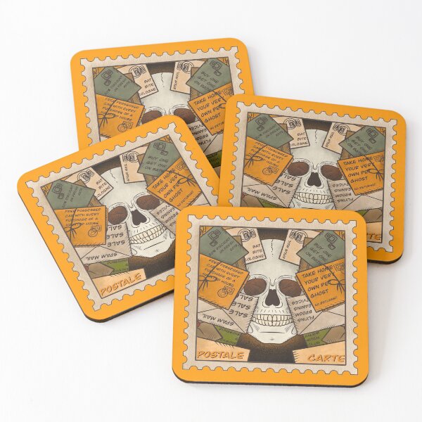 Item preview, Halloween Mail designed and sold by ArtPrintFactory.