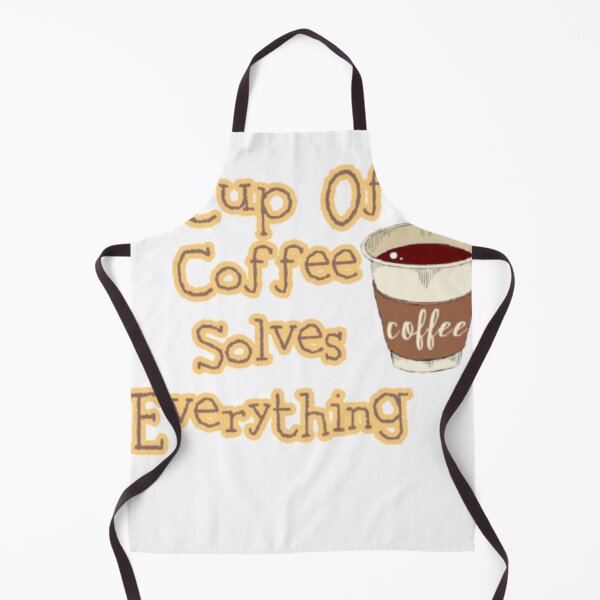 Item preview, A Cup Of Coffee Solves Everything designed and sold by Mohamed Amine Kadri.