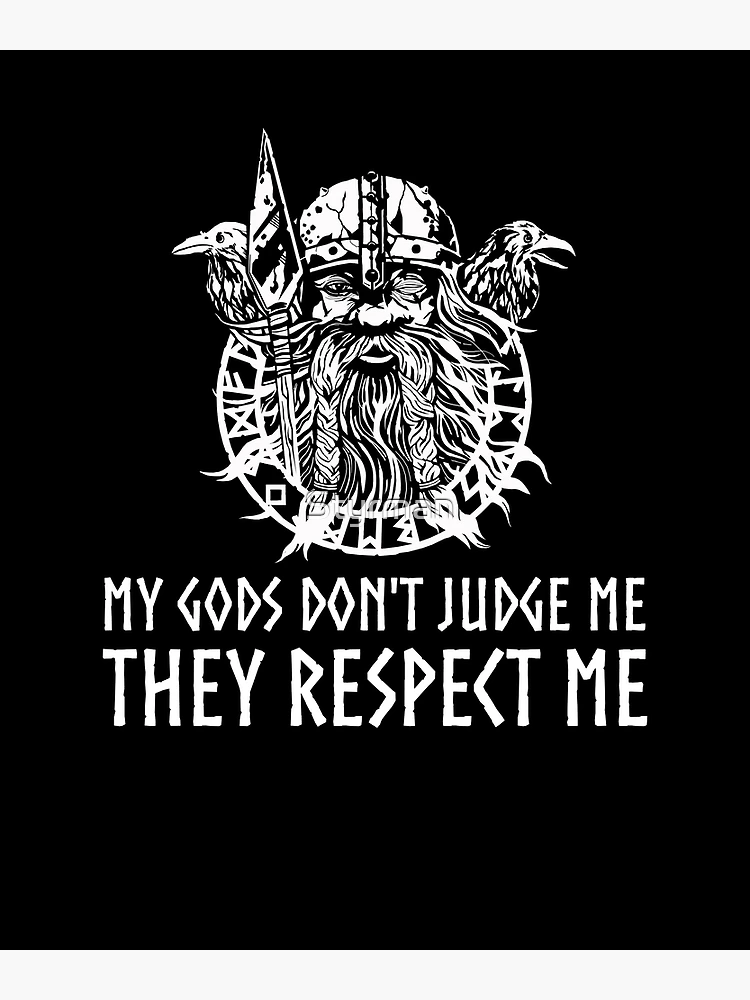 Odin's Wisdom - Realm of All-Father, the Norse God Sticker for Sale by  KamilMalinowski