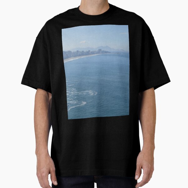 Item preview, Aerial View Hazy Day, Sugar Loaf, Ipanema Beach, Copacabana Beach, Rio, Brazil designed and sold by StrongJourneys.
