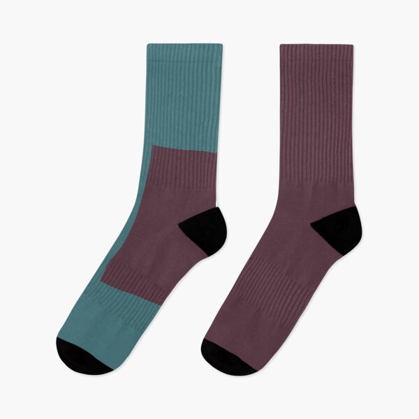 Item preview, Deep Purple Aqua Minimal Square Design 2021 Color of the Year Epoch and Whale Tail designed and sold by ColorOfTheYears.