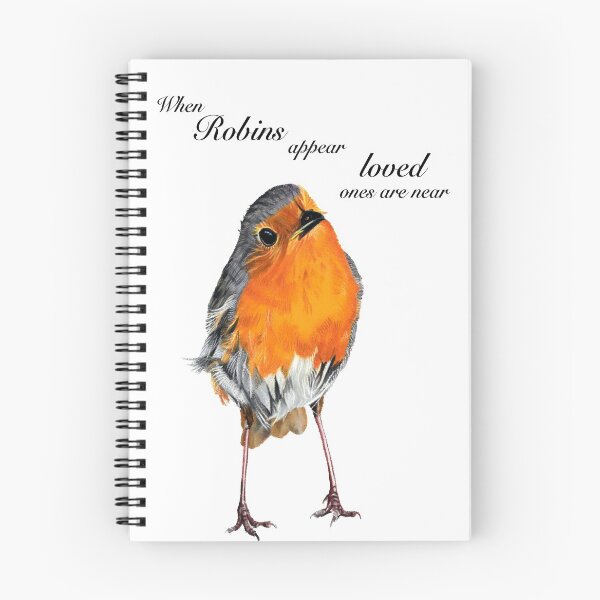 Item preview, Robin - Robin Redbreast - Red Robin -Robins appear when loved ones are near designed and sold by IslesArt.