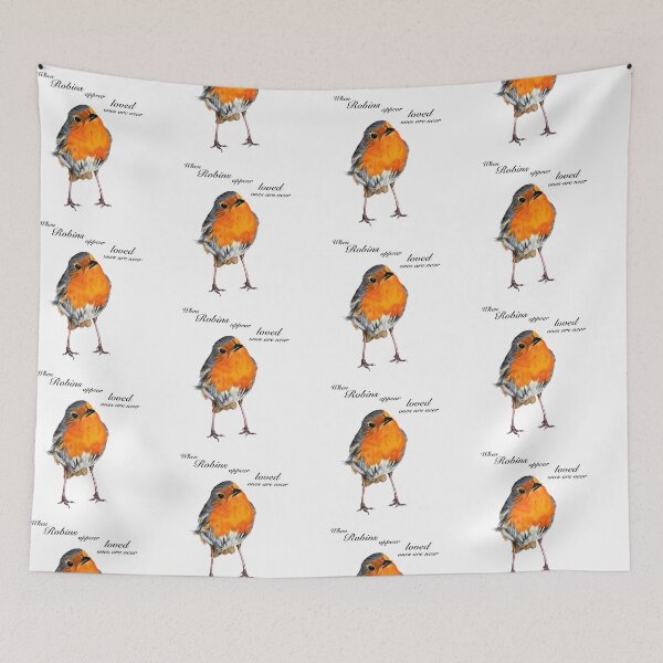 Item preview, Robin - Robin Redbreast - Red Robin -Robins appear when loved ones are near designed and sold by IslesArt.