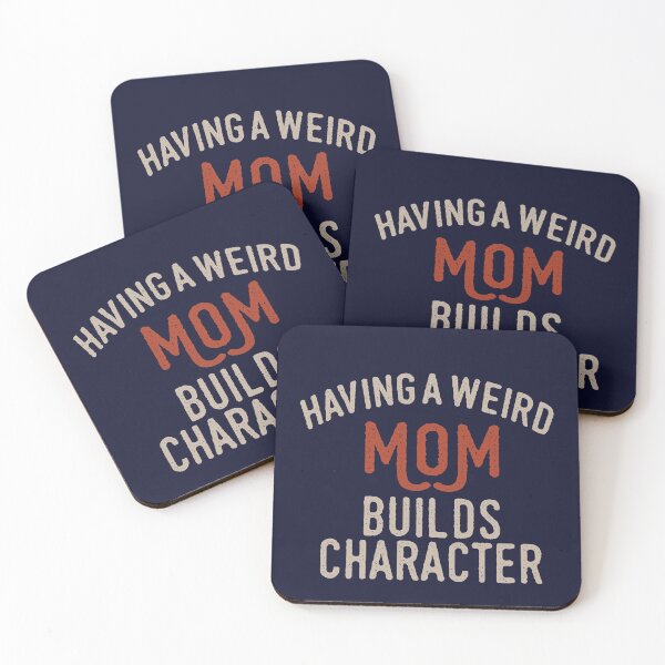 Item preview, Having A Weird Mom Builds Character Sweatshirt, Mom Sweatshirt, Cool Mother Sweatshirt, Gift For Mom 2021, Funny Mom Sweatshirt designed and sold by UniqueStylistic.
