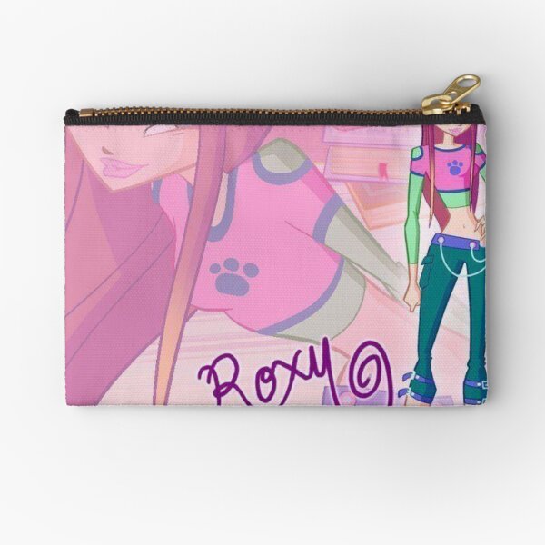Winx Club Roxy Purple Fairy Zipper Pouch