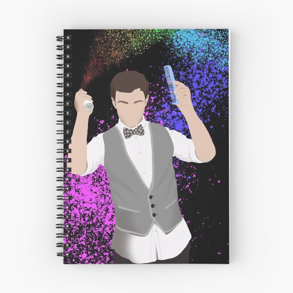 Item preview, Glee Kurt Hummel (Chris Colfer) Rainbow Hairspray designed and sold by thekurtains.