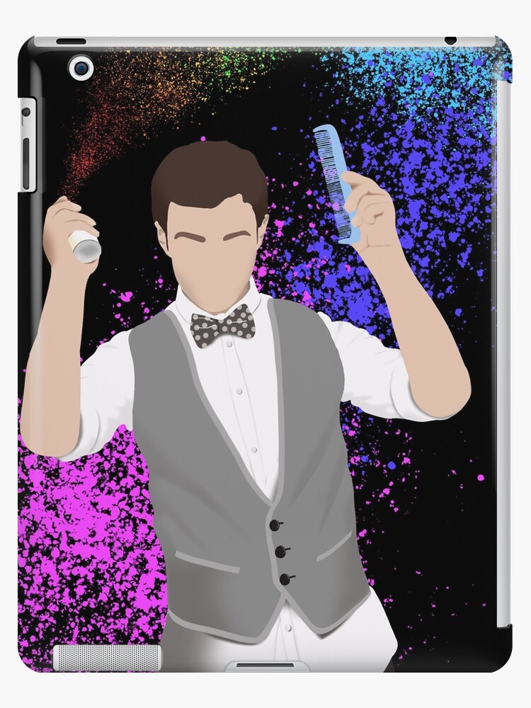 Skjult Frosset hobby Glee Kurt Hummel (Chris Colfer) Rainbow Hairspray" iPad Case & Skin by  thekurtains | Redbubble