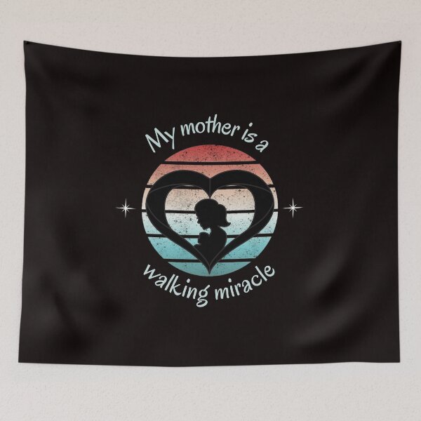 Item preview, My mother is a walking miracle designed and sold by Trendy Store.