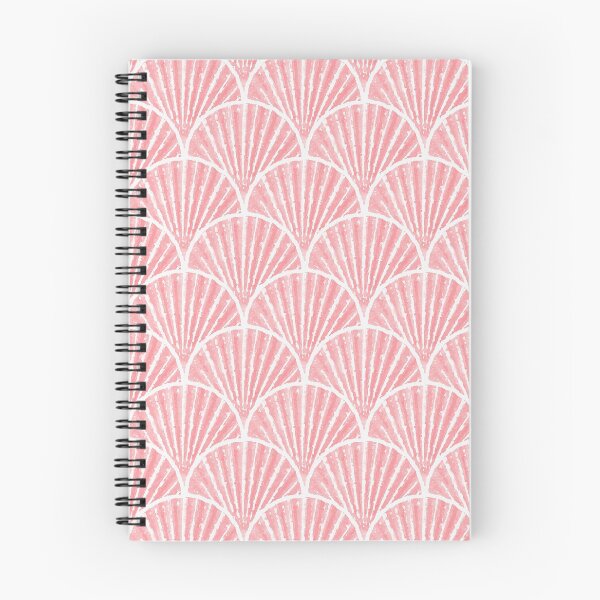 Item preview, Watercolor Coral Scallop Seashell Pattern designed and sold by KearonAlexandra.