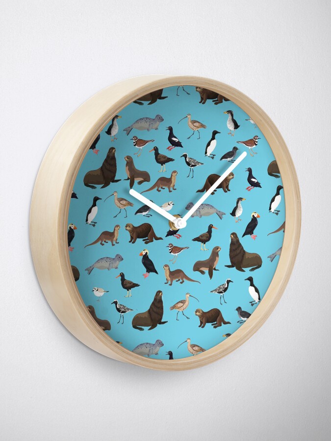 Alternate view of Birds + Mammals Clock