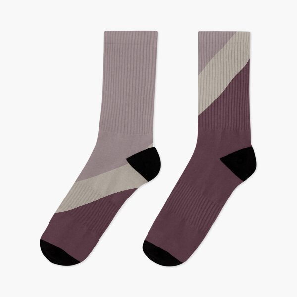 Aperçu de l'œuvre Violet rose-violet taupe gris rayé Design 2021 couleur de l'année et nuances d'accent créée et vendue par ColorOfTheYears.