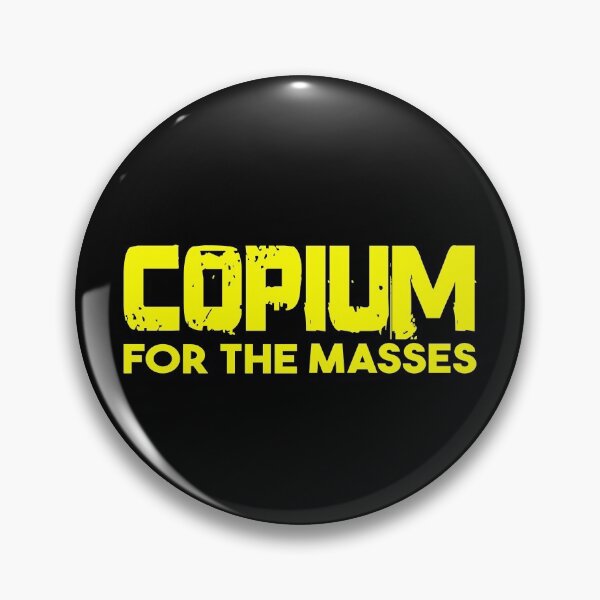 Item preview, Copium For The Masses Yellow designed and sold by WPahat.
