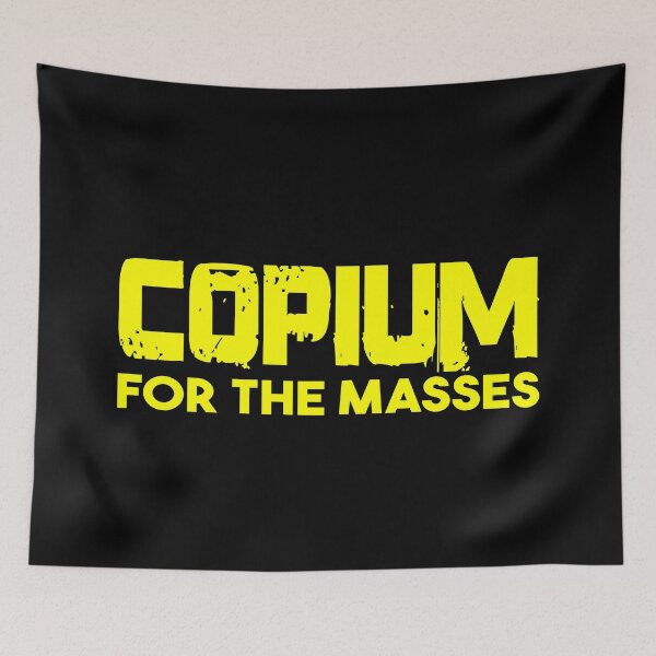 Item preview, Copium For The Masses Yellow designed and sold by WPahat.