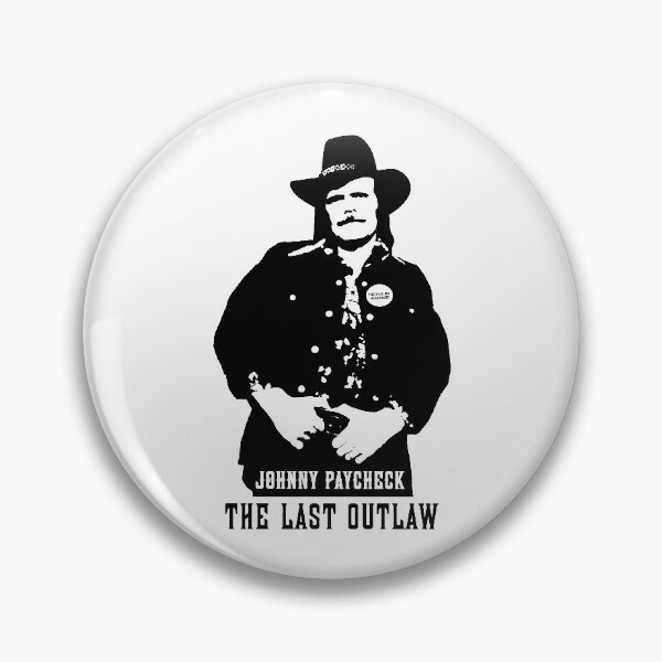 Item preview, JOHNNY PAYCHECK OUTLAW COUNTRY MUSIC SUPER COOL T-SHIRT designed and sold by Honky Tonk Print Shop.