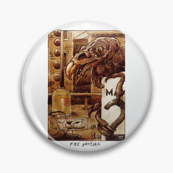 Item preview, 5 Of Pentacles (Pulp Tarot) designed and sold by Sean Simmans.