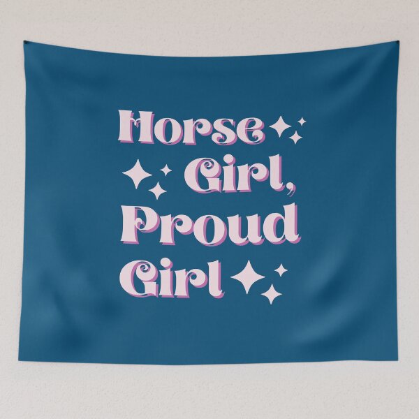 Item preview, Horse girl, proud girl designed and sold by Real Equestrian.