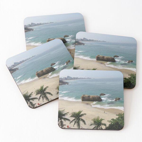Item preview, Hazy Day, Sugar Loaf, Ipanema Beach, Copacabana Beach, Rio, Brazil designed and sold by StrongJourneys.