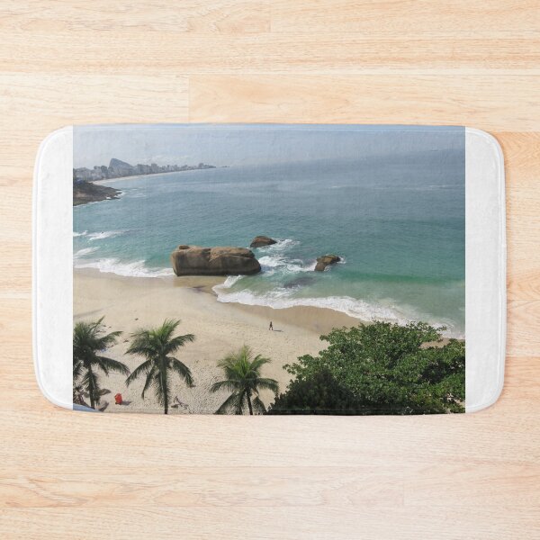 Item preview, Hazy Day, Sugar Loaf, Ipanema Beach, Copacabana Beach, Rio, Brazil designed and sold by StrongJourneys.