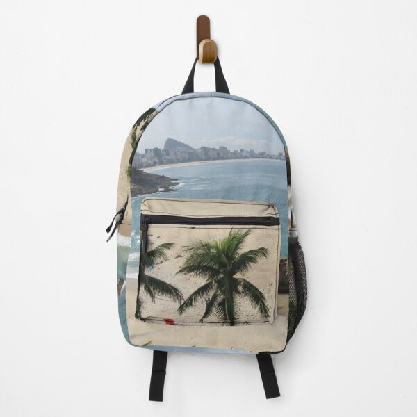 Item preview, Hazy Day, Sugar Loaf, Ipanema Beach, Copacabana Beach, Rio, Brazil designed and sold by StrongJourneys.