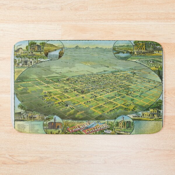 Item preview, Phoenix Maricopa Co. Arizona (1885) designed and sold by allhistory.