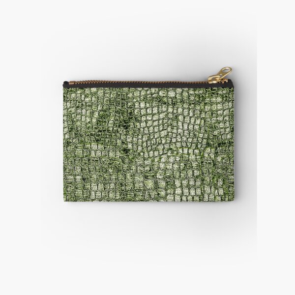 Item preview, Crocodile fabric seamless pattern green designed and sold by Kamiri.